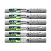 Kit 6 Rolo Pintura Epóxi 46cm 5mm Não Solta Pelos Atlas Kit 6 Rolo Pintura Epóxi 46cm 5mm Não Solta Pelos Atlas