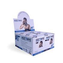Kit 6 Rolos Agetape Kinesiology Tape - 5cm X 5m Preto Kit 6 Rolos Agetape Kinesiology Tape - 5cm X 5m Preto