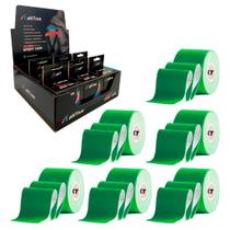 Kit 6 Rolos - aKTive Sport - Verde - 5 cm X 5 m