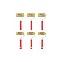 Kit 6 Rolos de Espuma Poliéster 12cm c/ Cabo - Castor