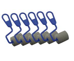 Kit 6 Rolos De Espuma Tigre 40mm Cinza Kit 6 Rolos De Espuma Tigre 40mm Cinza