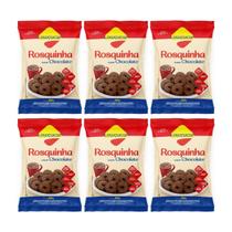 Kit 6 rosquinha diet zero lactose chocolate 150g lowçucar Kit 6 rosquinha diet zero lactose chocolate 150g lowçucar