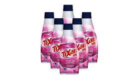 Kit 6 Sabão Líquido Lava Roupas Tixan Ype Limpeza Rápida 1L