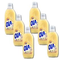 Kit 6 Sabão Liquido Ola Bebê Com Extratos Naturais de Camomila e Erva Doce 500ML cada Kit 6 Sabão Liquido Ola Bebê Com Extratos Naturais de Camomila e Erva Doce 500ML cada