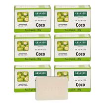 Kit 6 Sabonete de Coco Granado em Barra para Pele Mista e Oleosa 100g Kit 6 Sabonete de Coco Granado em Barra para Pele Mista e Oleosa 100g