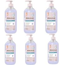 kIT 6 Sabonete Gel Perfume Bebe Hidratação e Maciez 500 ml Hidramais