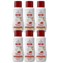 Kit 6 Sabonete Íntimo Morango Champagne 200Ml - Bio Instinto Kit 6 Sabonete Íntimo Morango Champagne 200Ml - Bio Instinto