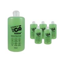 Kit 6 Sabonete Líquido Erva Doce Togo 500Ml