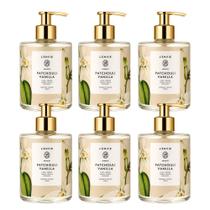 Kit 6 Sabonete Líquido Patchouli Vanilla Oriental Aromático Lenvie 350ml Kit 6 Sabonete Líquido Patchouli Vanilla Oriental Aromático Lenvie 350ml