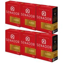 Kit 6 Sabonete Masculino Classic Senador 130G - Memphis