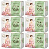 Kit 6 Sabonete Perfumado Alma De Flores Clássico 130G - Memphis