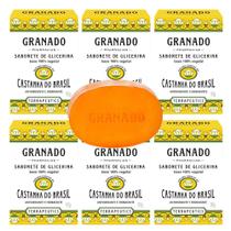 Kit 6 Sabonete Phebo Granado Castanha do Brasil Glicerina Vegetal Natural em Barra 90g Kit 6 Sabonete Phebo Granado Castanha do Brasil Glicerina Vegetal Natural em Barra 90g