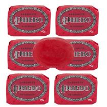 Kit 6 Sabonete Phebo Granado Patchouly Glicerina Base Vegetal em Barra 90g Kit 6 Sabonete Phebo Granado Patchouly Glicerina Base Vegetal em Barra 90g