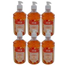 Kit 6 Sabonete Pitanga Damasco Corpo e Mãos 500ML - Pepilon Kit 6 Sabonete Pitanga Damasco Corpo e Mãos 500ML - Pepilon