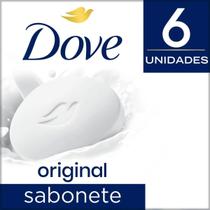 Kit 6 Sabonetes Em Barra Dove Original 90 Gramas Kit 6 Sabonetes Em Barra Dove Original 90 Gramas