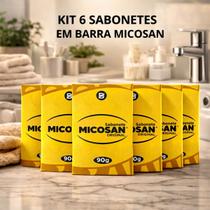 Kit 6 Sabonetes em Barra Micosan Original 90g Clareador