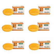 Kit 6 Sabonetes Enxofre Granado 90g Esfoliante