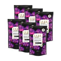 Kit 6 Sabonetes Líquido Lux Refil Orquidea Negra 200ml cada