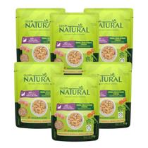 Kit 6 Sachês Guabi Natural Para Gatos Frango E Vegetais 85g
