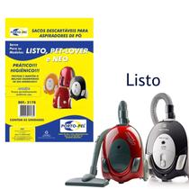 Kit 6 Sacos Aspirador de Pó Electrolux - Listo (2178) Kit 6 Sacos Aspirador de Pó Electrolux - Listo (2178)