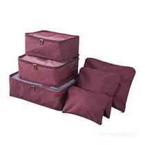 Kit 6 Sacos Bolsas Organizador Mala Roupas Bagagem Viagem