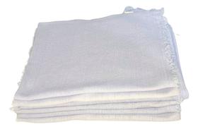 Kit 6 Sacos De Pano De Chão Alvejado Multiuso Para Limpeza Tamanho SG Kit 6 Sacos De Pano De Chão Alvejado Multiuso Para Limpeza Tamanho SG