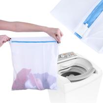 Kit 6 Sacos Para Lavar Roupas 40cm X 50cm Com Ziper