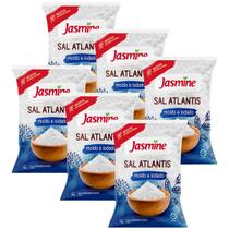 Kit 6 Sal Jasmine Atlantis Salinas de Mossoró 1Kg