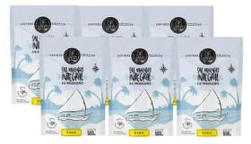 kit 6 Sal Marinho Fino Integral Mossoró BR Spices Salt 500g kit 6 Sal Marinho Fino Integral Mossoró BR Spices Salt 500g