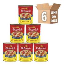 Kit 6 Salada De Frutas Em Conserva Oderich Lata