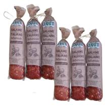 Kit 6 Salames Ceratti Italiano Defumado Artesanal 3kg