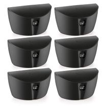 Kit 6 Saleiros com Tampa Porta Sal Cozinha 500ml Plástico UZ Kit 6 Saleiros com Tampa Porta Sal Cozinha 500ml Plástico UZ