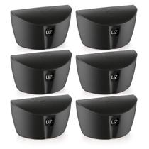 Kit 6 Saleiros com Tampa Porta Sal Cozinha 500ml Plástico UZ Kit 6 Saleiros com Tampa Porta Sal Cozinha 500ml Plástico UZ