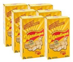Kit 6 salgadinho mandiopã sabor queijo 80g cada Kit 6 salgadinho mandiopã sabor queijo 80g cada