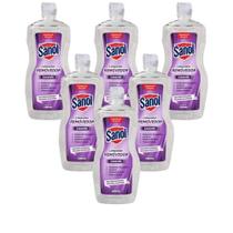 Kit 6 Sanol Removedor Lavanda 500ml 100% Funcional Atacado
