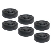 Kit 6 Sapatas Para Elevador de Carros 115X35mm Borracha Maciça Borrachas Londrina