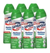 kit 6 SAPOLIO RADIUM CREMOSO LIMAO BOMBRIL 250ML