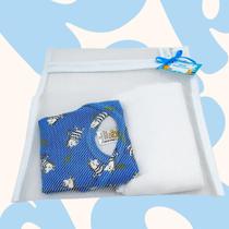 Kit 6 Saquinhos Organizadores Maternidade Viagem Bebê Infantil Fechamento em Zíper Kit 6 Saquinhos Organizadores Maternidade Viagem Bebê Infantil Fechamento em Zíper