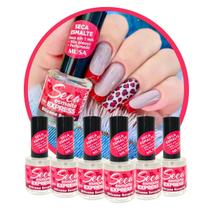 Kit 6 Seca Esmalte Express Silicone Secante Musa 7ml Secagem Rápida e Brilho Kit 6 Seca Esmalte Express Silicone Secante Musa 7ml Secagem Rápida e Brilho