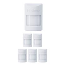 Kit 6 Sensores Infra Com Fio Pet Immunity 20 Kg IVP 1000 PET Intelbras