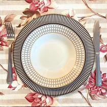 Kit 6 Serviços Americanos Stephane Vermelho Impermeável - 35x45cm Kit 6 Serviços Americanos Stephane Vermelho Impermeável - 35x45cm