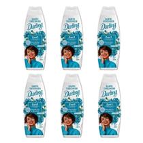 Kit 6 Shampoo Condicionador Darling 2x1 Proteção Maciez Hair Kit 6 Shampoo Condicionador Darling 2x1 Proteção Maciez Hair
