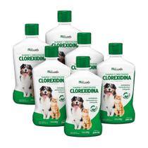 Kit 6 Shampoo e Condicionador Kelldrin Clorexidina 500ml Kit 6 Shampoo e Condicionador Kelldrin Clorexidina 500ml