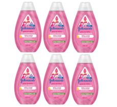 Kit 6 Shampoo Kids Gotas De Brilho 400 ml - Johnson's