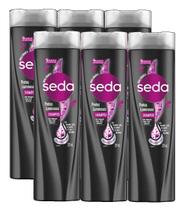 kit 6 Shampoo Seda Pretos Luminosos 325ml