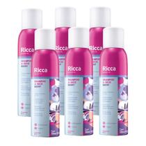 Kit 6 Shampoos a Seco Berries Shakeberry Antioleosidade Ricca 150ml Kit 6 Shampoos a Seco Berries Shakeberry Antioleosidade Ricca 150ml