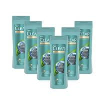 Kit 6 Shampoos Anticaspa Clear Detox Diário 200ml Kit 6 Shampoos Anticaspa Clear Detox Diário 200ml