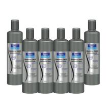 Kit 6 Shampoos Cinza Desamarelador Cabelos Brancos Louros ou Grisalhos Nupill 300ml