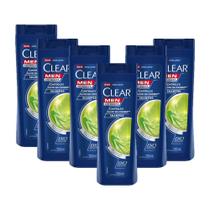 Kit 6 Shampoos Clear Men Anticaspa Controle e Alivio da Coceira 200ml Kit 6 Shampoos Clear Men Anticaspa Controle e Alivio da Coceira 200ml