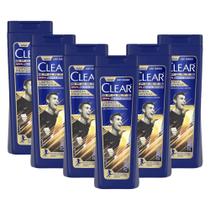 Kit 6 Shampoos Clear Men Anticaspa Limpeza Profunda 200ml Kit 6 Shampoos Clear Men Anticaspa Limpeza Profunda 200ml
